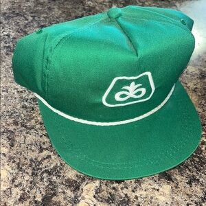 Vintage Green Pioneer trucker hat made in USA